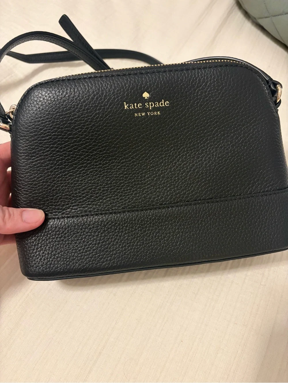 kate spade Black Dome Crossbody Bag